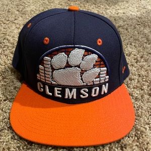 ZEPHYR The Hat Clemson Tigers flat brim snap back